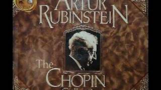 Arthur Rubinstein  Chopin Mazurka Op 6 No 1 [upl. by Lambart]