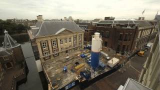 Mauritshuis bouw timelapse [upl. by Ylrebma]