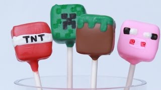 MINECRAFT CANDY POPS  NERDY NUMMIES [upl. by Hancock]