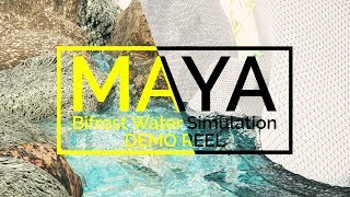 Maya bifrost Water Simulation Demo reel [upl. by Rehtaef622]