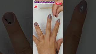 Unhas decoradas simples e fácil hoje com canal Dica de beleza xx [upl. by Braden]