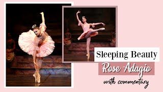 Sleeping Beauty ROSE ADAGIO with Ballet Commentary  Kathryn Morgan [upl. by Enomrej]