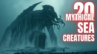 20 Terrifying Mythical Sea Creatures That Will Haunt Your Dreams [upl. by Kciv]