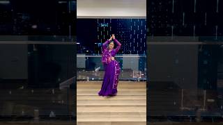 Nagada sang dhol baaje💜  bollywood song navratri dancewithmadhura [upl. by Ysset]