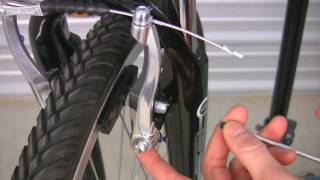 Linear Brakes  Basic Adjustment  by Northrock Bikes [upl. by Eerrahs]