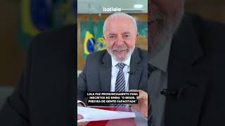 LULA REALIZA COMUNICADO PARA INSCRITOS NO ENEM quotVOCÊS SÃO O ORGULHO DOS PAISquot [upl. by Ahsed]