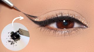 How To Quickly Convert Any Eyeshadow into Eyeliner [upl. by Kwapong]