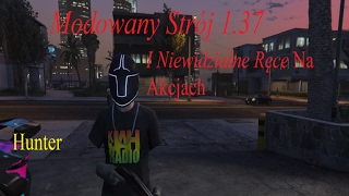 GTA ONLINE 1 37 Modowany Strój Kask z Lini Śmierci i Niewidzialne Ręce na Akcjach [upl. by Kassel850]