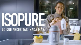 Ingredientes de calidad solo con Isopure [upl. by Marlyn]