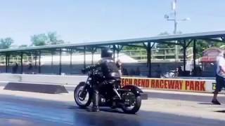 Harley Sportster 1275 Drag Bike Pass at Bowling Green June 2017 [upl. by Sharp482]