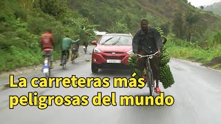 Las carreteras más peligrosas del mundo  Recopilación Burundi Bolivia Filipinas India Etiopía [upl. by Sapphira273]