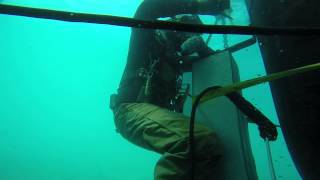 Underwater Welding commercial diving [upl. by Suoicerpal]