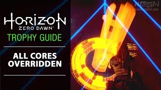 Horizon Zero Dawn  quotAll Cores Overriddenquot Trophy All Cauldrons [upl. by Tinaret]