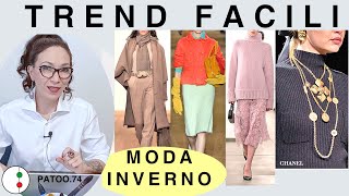 NEL TUO ARMADIO TENDENZE MODA INVERNO 202425 CHE SONO ANCORA GIUSTE in STILE Patoo74 fall fashion [upl. by Holds]