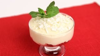 White Chocolate Mousse Recipe  Laura Vitale  Laura in the Kitchen Episode 720 [upl. by Malachy]