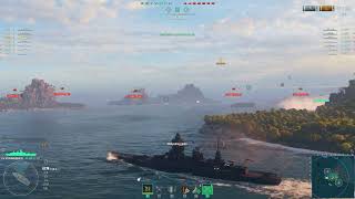 WoWS World of Warships Dunkerque B Ranked Battles [upl. by Kelsi]