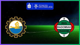 STAL MIELEC  RADOMIAK RADOM PKO EKSTRAKLASA FC 24 24 [upl. by Yeh315]