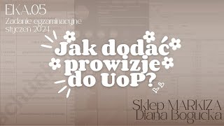 Jak dodać prowizje do umowy o pracę  GRATYFIKANT  EKA05 [upl. by Aennaej]