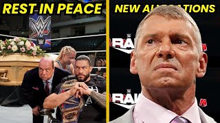 WWE Favourite Superstar PASSES AWAY Shawn Michael RETURN Vince McMahon Facing New ALLEGATIONS [upl. by Repsag]