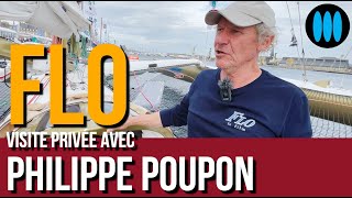 Route du Rhum 2022  visite de FLO lexPierre Premier de Florence Arthaud avec Philippe Poupon [upl. by Petigny]