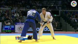 Judo Grand Prix Düsseldorf 2013 90kg CLERGET Axel FRA  ILIADIS Ilias GRE [upl. by Oniratac]