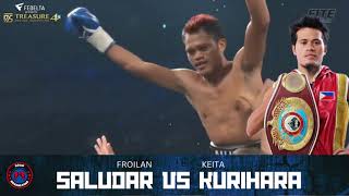 Froilan Saludar vs Keita Kurihara Knockout Highlights HD Casimero vs Oguni Card [upl. by Worden]