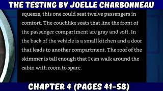 The Testing By Joelle Charbonneau Chapter 4 Audiobook [upl. by Dlawso883]