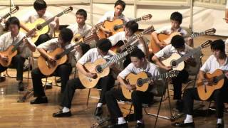 2008b 鳥の歌 Song of the Birds Guitar Orchestra [upl. by Ehcadroj]