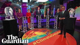 General election party leaders debate climate emergency on Channel 4 [upl. by Yennep]