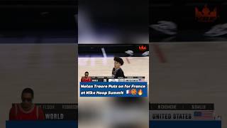 Nolan Traore puts the WORLD on ALERT at Nike Hoop Summit France’s NEXT STAR [upl. by Ayaladnot239]