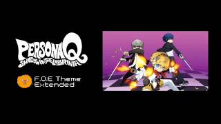 Persona Q Shadow of the Labyrinth OST  FOE Battle Theme Extended [upl. by Euqnomod]