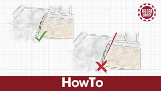 Freischnitt am Formatschiebetisch  Felder Group HowTo [upl. by Alfreda]