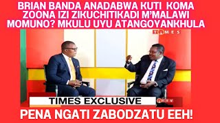 KOMA INTERVIEW YOMWE BRIAN BANDA WAPANGA LERO NDI MKULU UYU KUPANDA KUIMVA BWINO UTHA KUBALALIKA [upl. by Skutchan]