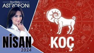 Koç Burcu Nisan 2024 Aylık Burç Yorumları Astrolog Demet Baltacı ile Astroloji haber burçlar [upl. by Pubilis]