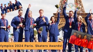 Olympics 2024 Paris 2022 Olympic US figure skating team finally received its gold medals [upl. by Froma]