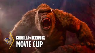 Godzilla vs Kong  Throne Room Skirmish  Warner Bros Entertainment [upl. by Dotty201]