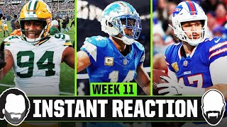 NFL Week 11 Instant Reaction Show [upl. by Koeninger]