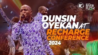 Prophetic Worship with Dunsin Oyekan at Recharge Conference 2024 hosted by Global Impact Church [upl. by Cleland]