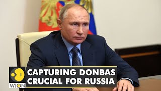 Battle for Donbas Capturing Donbas crucial for Russia  RussiaUkraine Conflict  English News [upl. by Charyl210]