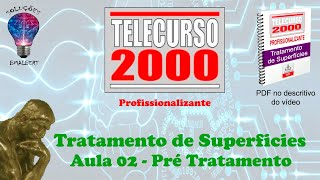 Telecurso 2000  Tratamento de Superfície  02 Prétratamento [upl. by Strickland93]