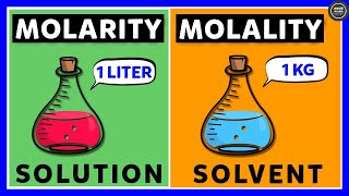 Difference between Molarity and Molality [upl. by Ellenyl]