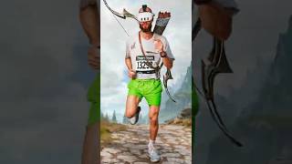 I regret Trying to run a marathon in Skyrim VR [upl. by Ozne]