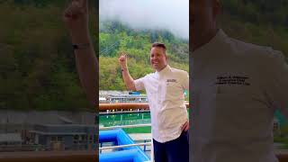 Abracadabra Chef on the deck Alaska alaska food chef cruise cruise cruiseship [upl. by Penny]