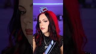 Easy Glitter Party Hair Tutorial ❄️ partyhair christmashair easyhairstyle [upl. by Saduj]