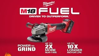 Milwaukee® M18 FUEL™ 412quot  5quot Grinders [upl. by Dublin]