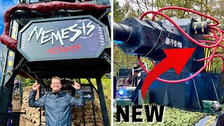 Nemesis Reborn NEW Theming Rattle Update amp MORE Alton Towers 2024 [upl. by Yrkcaz]