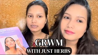 Get Ready with Me with Just Herbs Makeup Essentials Glam Box  Ultimate Glam Look Tutorial [upl. by Aynnek]