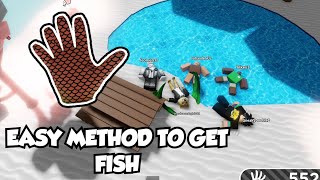 how to EASILY get FISH GLOVE  slap battles [upl. by Lazes781]