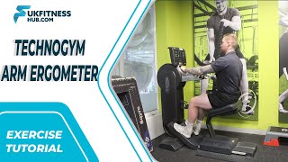 Exercise Tutorial Technogym Arm Ergometer [upl. by Carbrey]