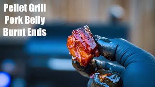 Smoked Pork Belly Burnt Ends Recipe  Pellet Grill Burnt Ends [upl. by Aloysius]